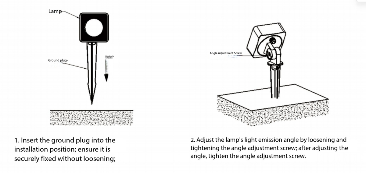 Outdoor Spotlight (HL-TGD704-8)