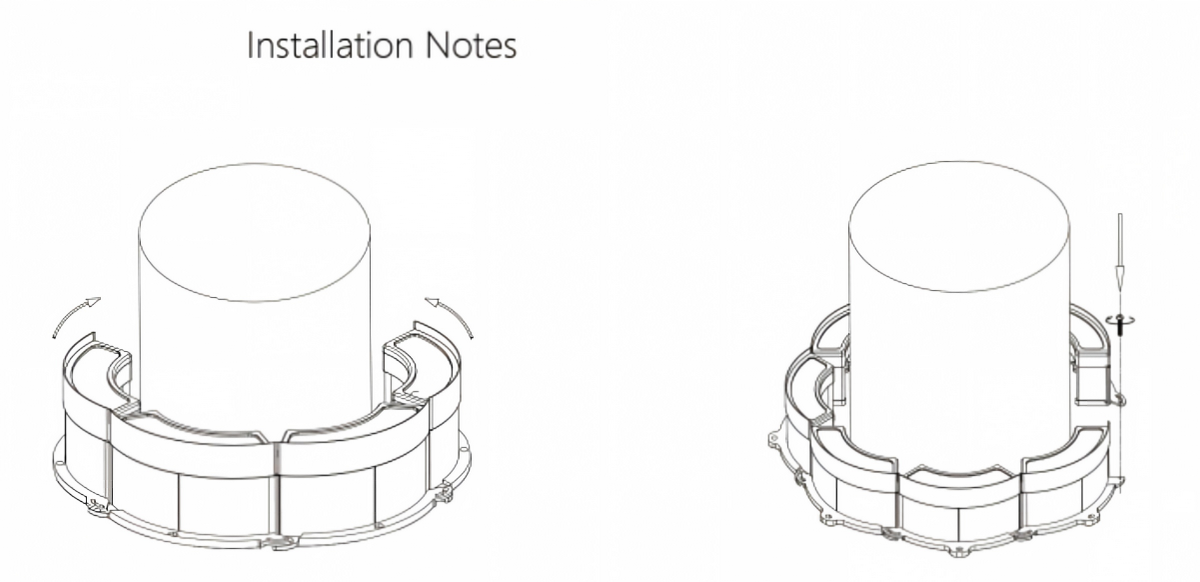 Curved Wall Washer Lighting (HL-TG380-24)